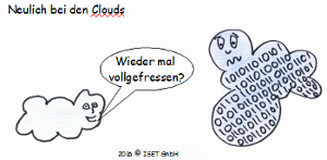 iot comic clouds